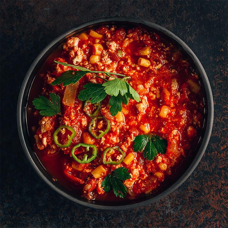 Chipotle & Lime Slow Cooked Chilli